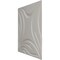 Ekena Millwork 19 5/8in. W x 19 5/8in. H Savannah EnduraWall Decorative 3D Wall Panel Covers 2.67 Sq. Ft. WP20X20SVBCR - alternate 2